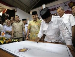 Peresmian Kantor Baru DPD Gerindra di Banten oleh Prabowo