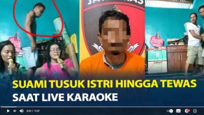 Aksi Tragis di Live Facebook: Suami Menikam Istri Saat Karaoke, Motif Cemburu Terungkap