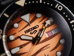 Seiko 5 Sports SRPL45K1: Limited Edition yang Mengusung Pesan Pelestarian Harimau Sumatra