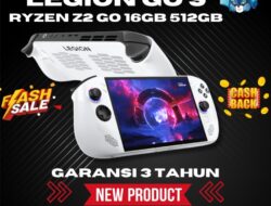 Lenovo Legion Go S Resmi Hadir di Indonesia: Konsol Handheld Gaming Windows 11 dengan AMD Ryzen Z2 Go