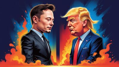 Duel Ego Dua Titans: Drama Panas Elon Musk vs. Donald Trump Meledak, Apa yang Terjadi?