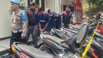 Penangkapan Residivis Pencurian Motor di Tanjung Priok: Lima Motor Kembali ke Pemiliknya