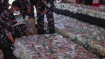 Tersangka Penyelundupan 2 Ton Sabu di Batam Mengaku Terjebak dalam Jebakan