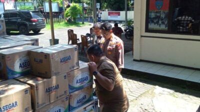 Penggerebekan Besar: Polresta Manado Sita 536,7 Liter Minuman Keras Ilegal