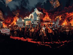 Indonesia Memanas: Gelombang Demonstrasi Nasional Menyapu Puluhan Kota