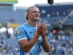 Haaland Melampaui Rekor Legenda, Jadi Pemain Tercepat Cetak 40 Gol