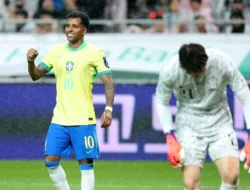 Ancelotti Bawa Brasil Hancurkan Korea Selatan 5-0