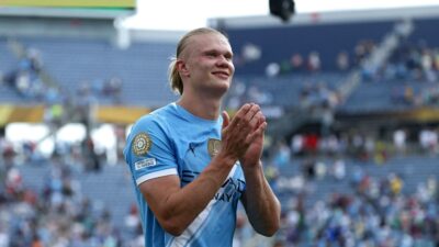 Respons Antusias Erling Haaland Setelah Gol di Bernabéu