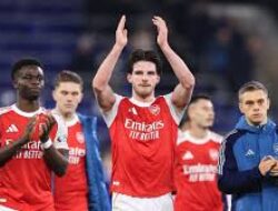 Arsenal Raih Puncak Klasemen Setelah Kalahkan Manchester City