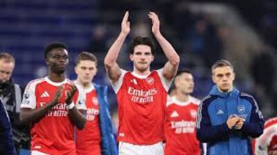 Arsenal Raih Puncak Klasemen Setelah Kalahkan Manchester City