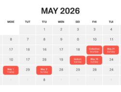 Mei 2026 Jadi Bulan Favorit Liburan: Tiga Long Weekend Beruntun, Ini Waktu Paling Ideal untuk Pergi