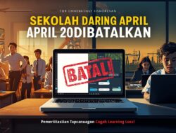 Sekolah Daring 2026 Dibatalkan: Pemerintah Pilih Amankan Kualitas Belajar, Bukan Sekadar Mengejar Efisiensi