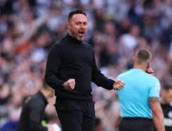 Tottenham di Ujung Tanduk, De Zerbi Tetap Percaya Bisa Bertahan